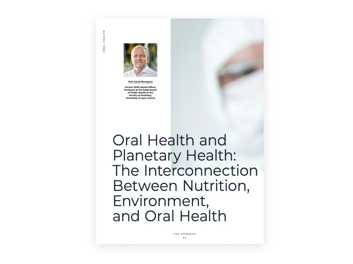 Oral Health and Planetary Health β Article Cover