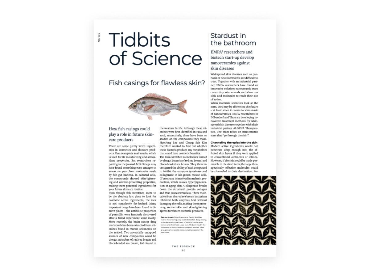Tidbits of Science β Article Cover